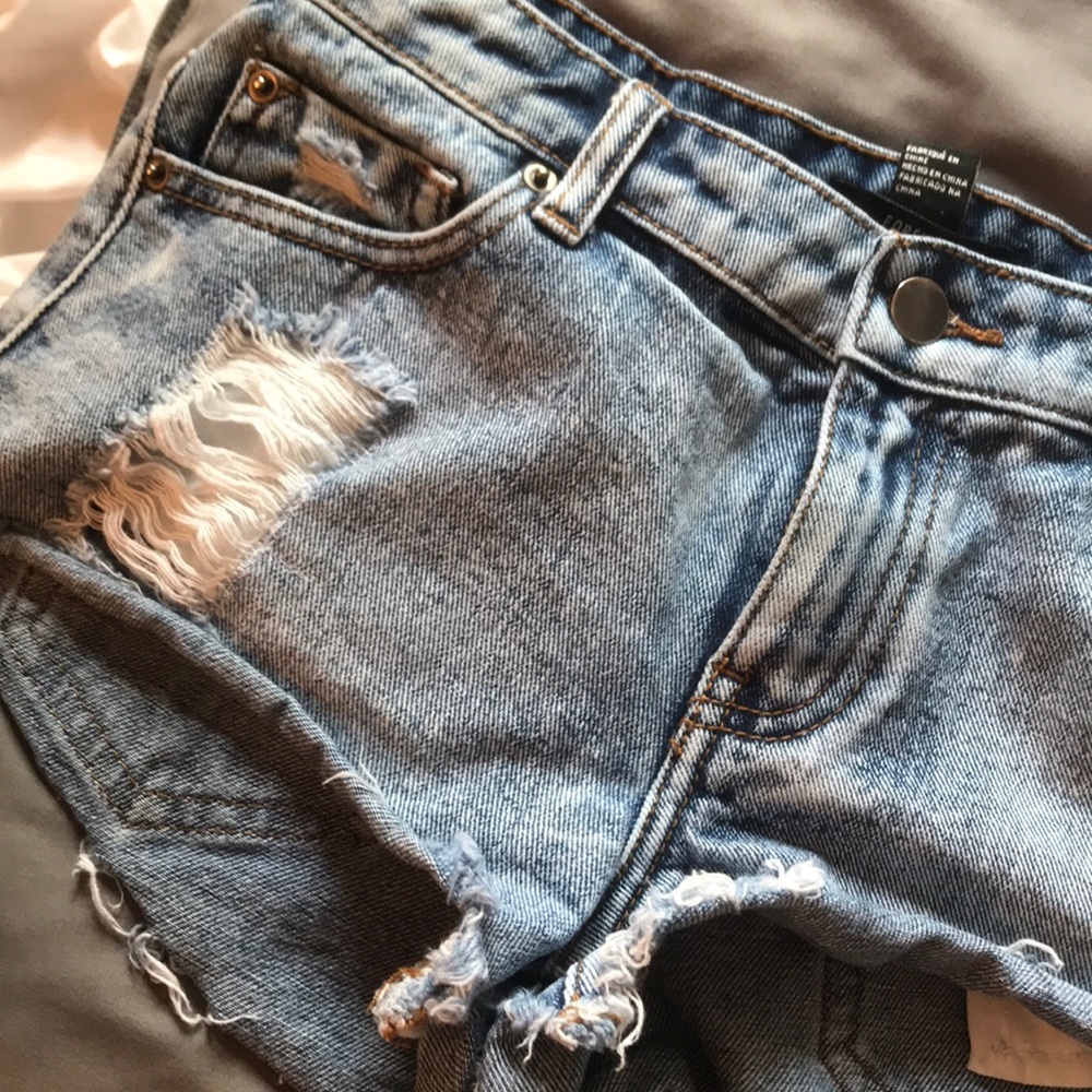 Jean shorts